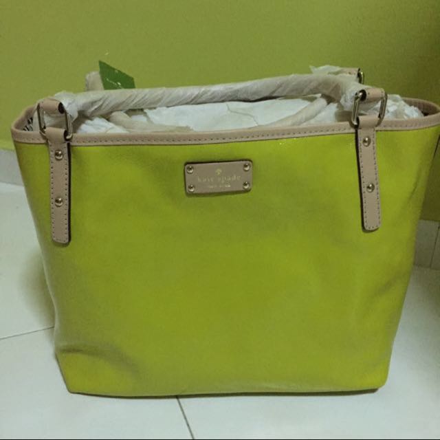 Kate Spade Lime Green Bag Women S Fashion Bags Wallets On Carou Photo