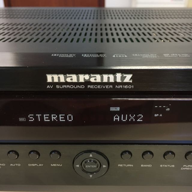 Marantz NR1601 AV Receiver, 音響器材, Soundbar、揚聲器、藍牙喇叭、耳擴 Carousell