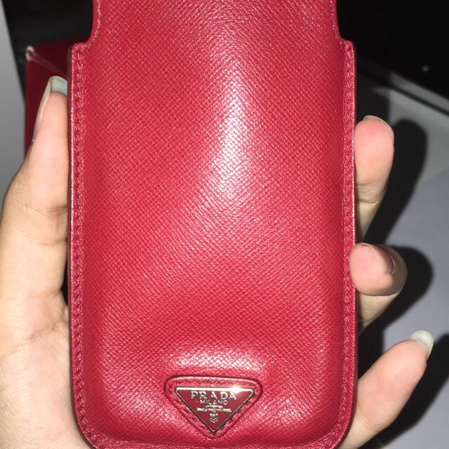 Prada iPhone 5 Casing Authentic (Category: Belt bags, Clutches and Pouches) located in Subang Jaya. Submitted by fariannaclosets (Listing ID 73267873, Image 1). Description: .