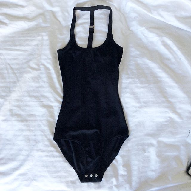 Seed Heritage Ribbed Bodysuit With Buckle Women S Fashion