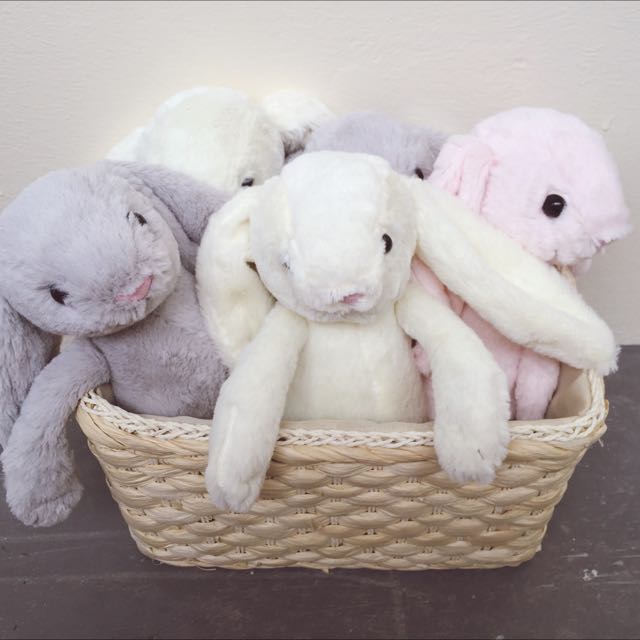 Pre-Order Cuddly Bunny In 5 Colors (Rabbit Bear Soft Toy Pokemon Line ...
