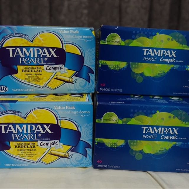 Tampax Pearl Compak Health Beauty Bath Body On Carousell