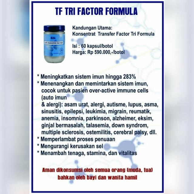 Transfer Factor Adalah Pendidik Sistem Imun Terbaik Beli Paketan Lebih Hemat Barang Yang Dicari Di Carousell