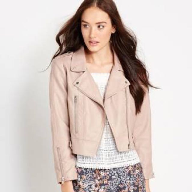 Dotti NZ Biker Jacket Size 8 Women s Fashion Coats Jackets and
