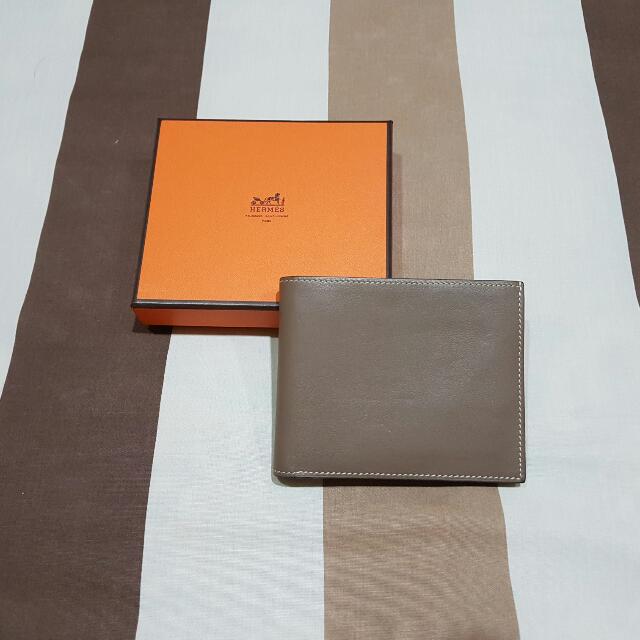 Hermes Citizen Twill Men Wallet Luxury Bags Wallets On Carousell