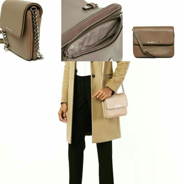 Michael Kors Bedford Double Gusset Crossbody Bag