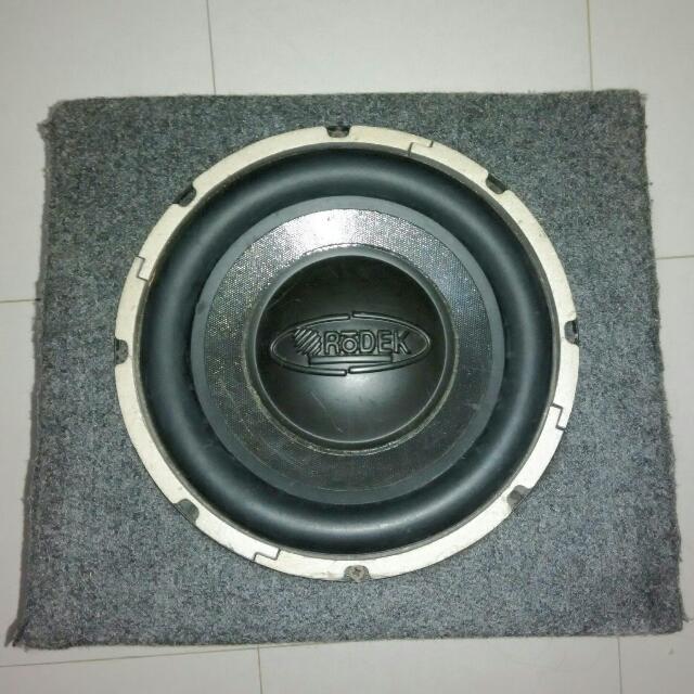 Subwoofer rodek 10 inch new arrivals