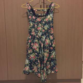 Floral Sleeveless Dress