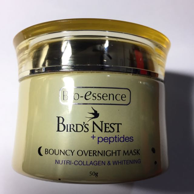 Bio Essence Bird S Nest Bouncy Overnight Mask Health Beauty Bath Body On Carousell