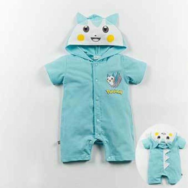 BN FREE MAIL Pokemon Baby Costume Romper Clothes