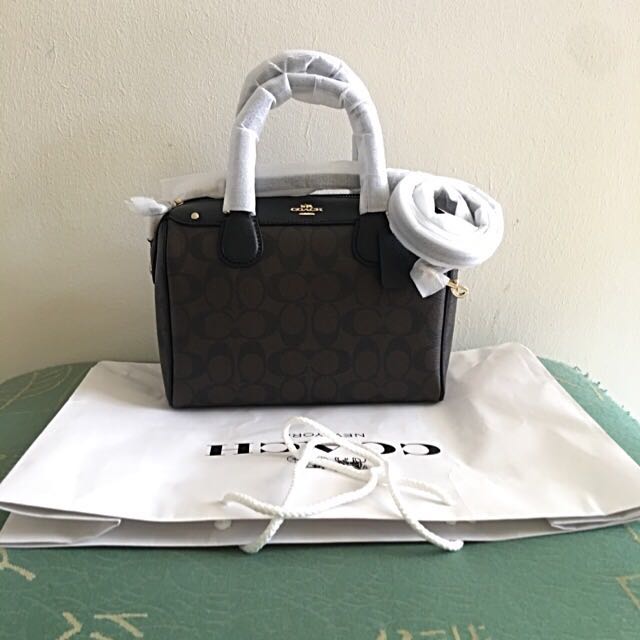 Coach sig mini bnt stchl hotsell