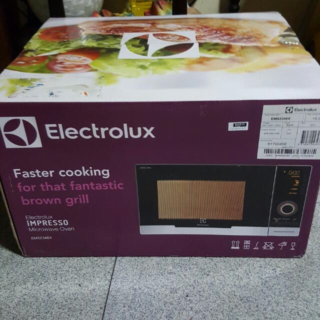 Electrolux microwave oven hot sale ems2348x