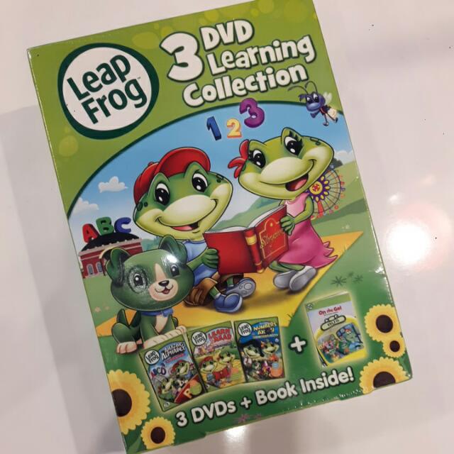 Leapfrog 3 Dvd Learning Collection, Hobbies & Toys, Toys & Games on ...