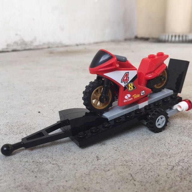 Lego Motorcycle Transport Truck Set, Hobbies & Toys, Toys & Games on