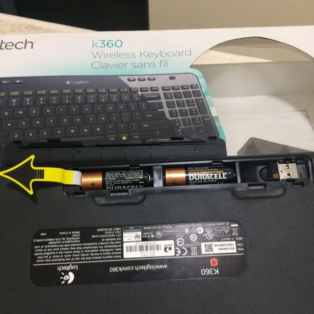 Logitech Keyboard K360, Computers & Tech, Parts & Accessories, Computer ...