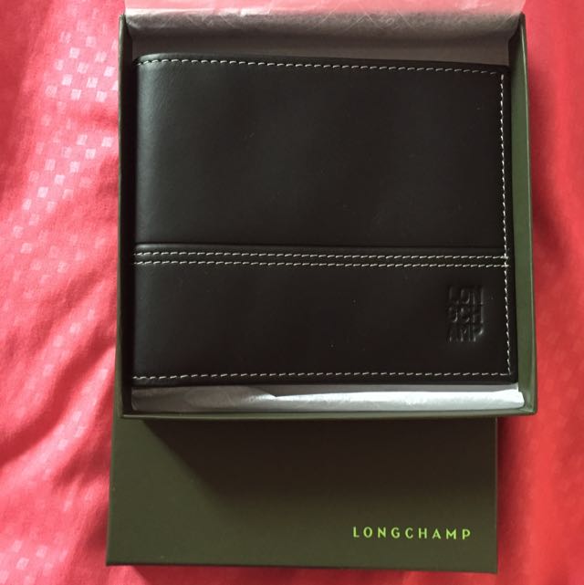 longchamp mens wallet