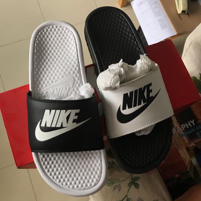 Nike Benassi Slides JDI Mismatch US10, Men's Fashion, Footwear, Sneakers on  Carousell