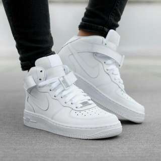 Instock Nike Af1 Midcut Size 38