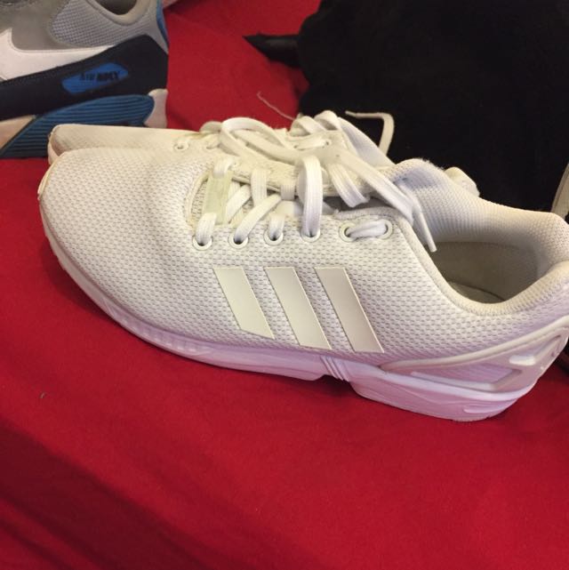 Adidas Zx Flux White size 9
