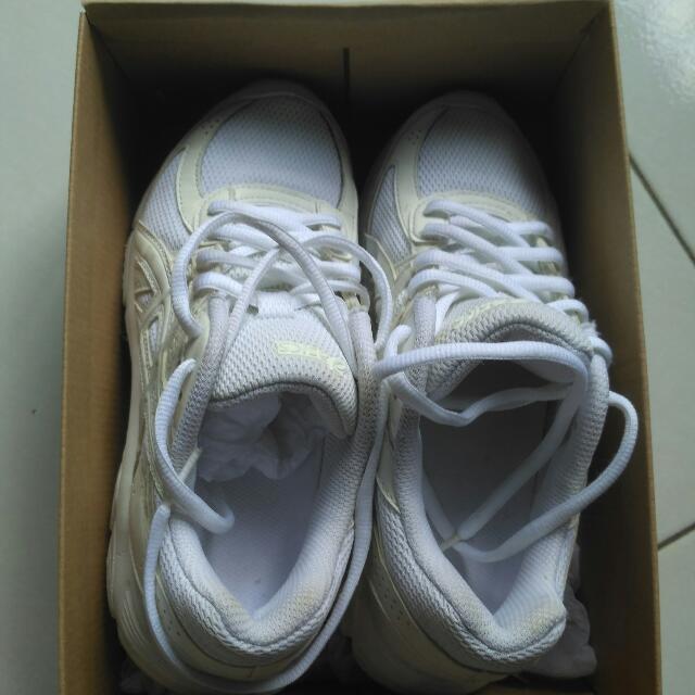 asics shoes kids white