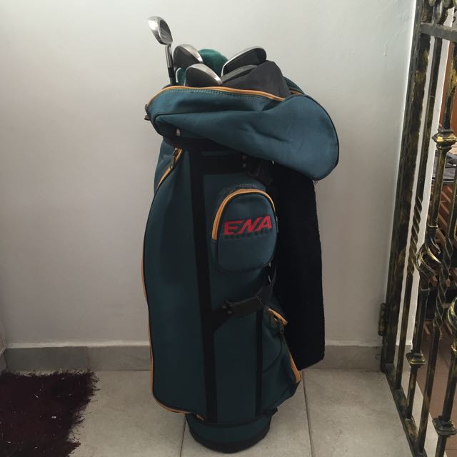 Authentic Ena Golf Set Made In Japan (Category: Golf) located in Singapore. Submitted by sunflower_sg (Listing ID 73709545, Image 1). Description: .