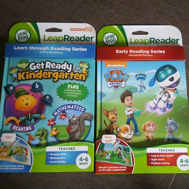 Leapreader paw patrol top