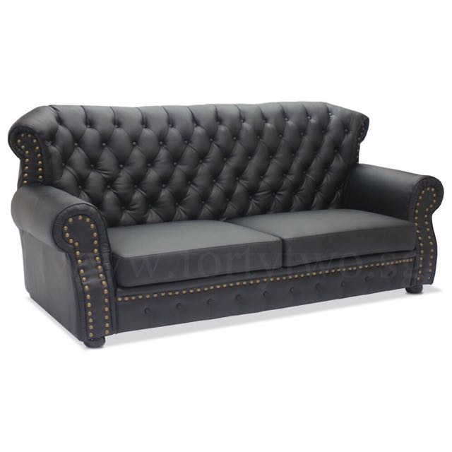 Forty Two Chesterfield Sofa Pu Leather Furniture On Carousell