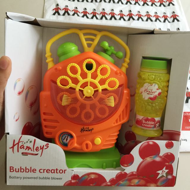 Hamleys Bubble Creator, Hobbies & Toys, Toys & Games on Carousell