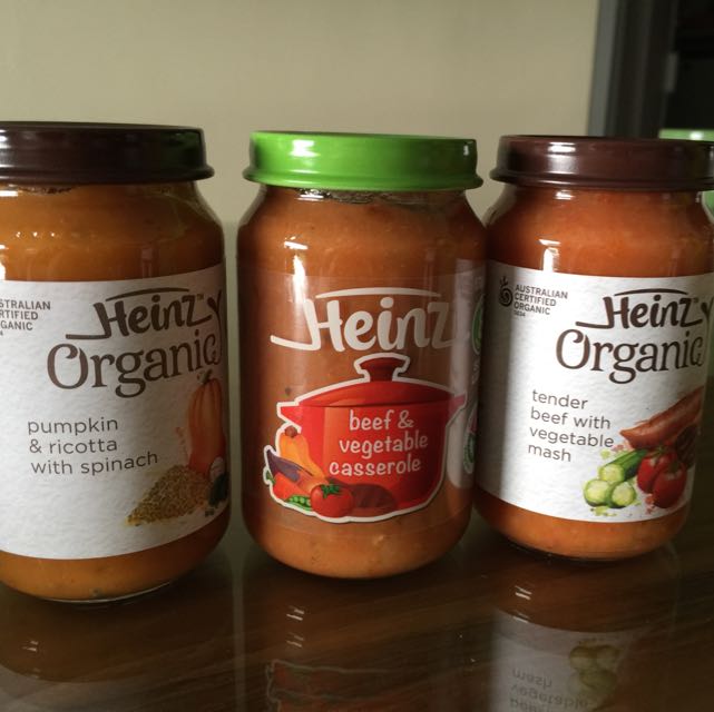 heinz baby food 8 months