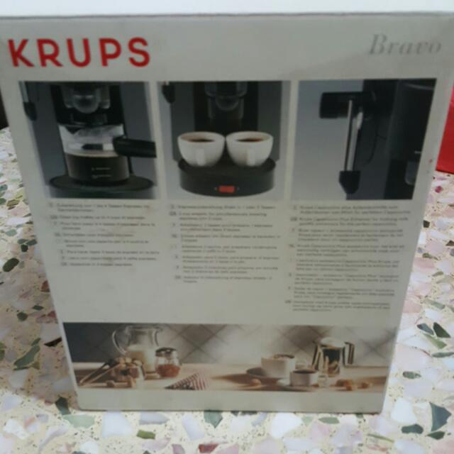 Krups coffee maker model Krups bravo 871