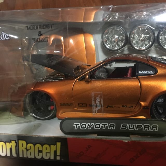 jada toys import racer toyota supra