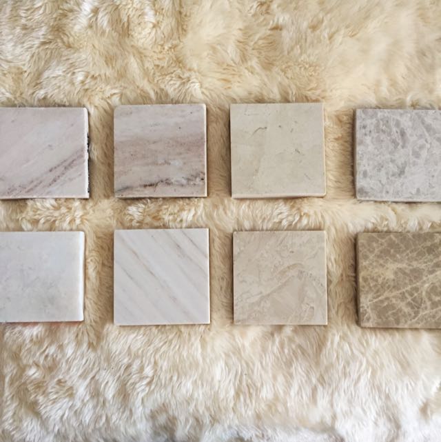 Pending Marble Material Samples Interior Design Material