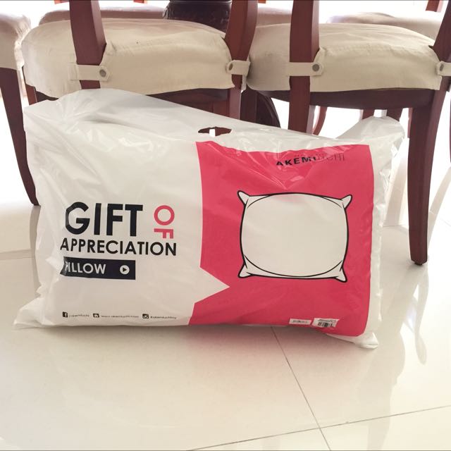 BNIB Akemiuchi Pillow, Furniture & Home Living, Bedding & Towels on