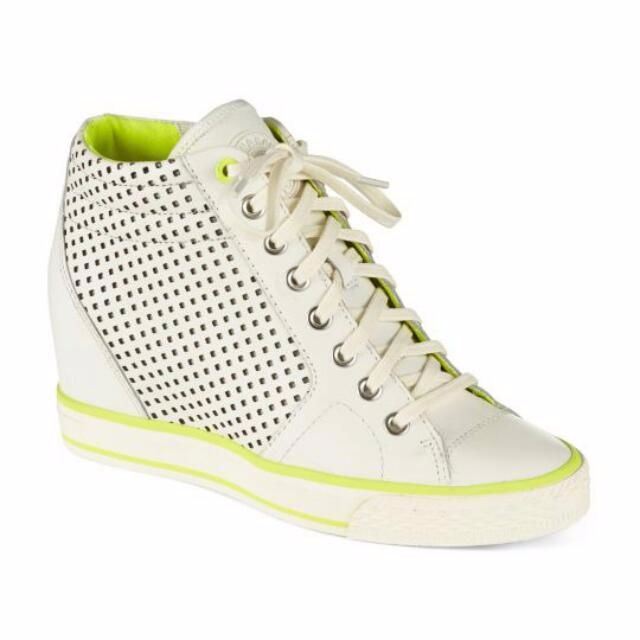 dkny cindy wedge sneakers