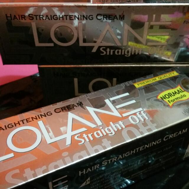 INSTOCK] Straight Off Hair Straightening Cream (Lolane) Normal Formula,  Beauty & Personal Care, Hair on Carousell