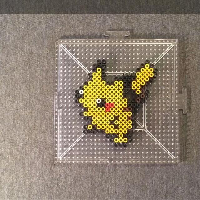 Pikachu Perler Beads Design Craft Handmade Craft On Carousell Pokemon, charmander, perler beads, pokemon perler, bulbasaur, pikachu, pokemon go, pokemon birthday, nintendo, squirtle, pokemon gift. pikachu perler beads