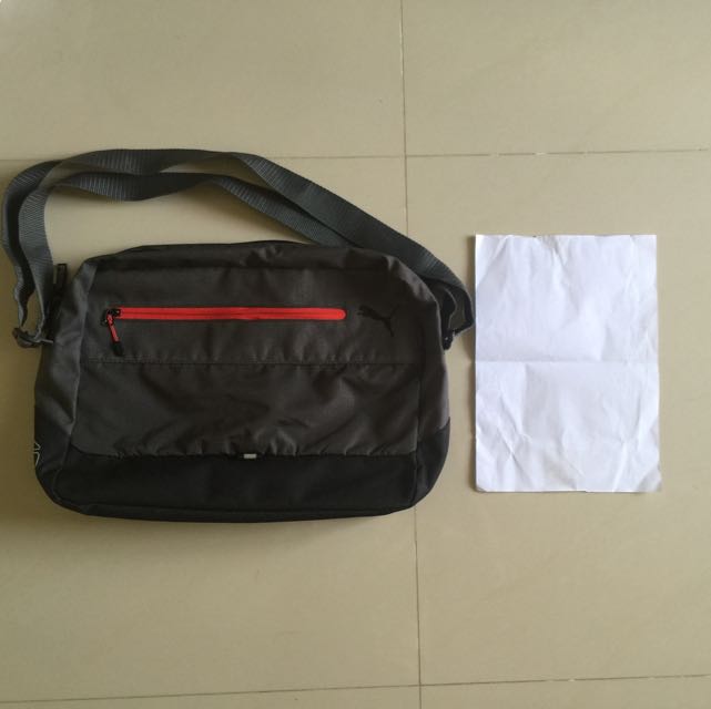 Puma Messenger Bag ( With Laptop Compartment), Men's Fashion, Bags