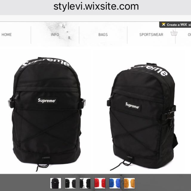SUPREME 15ss Backpack Bulletin Board Preorders on Carousell