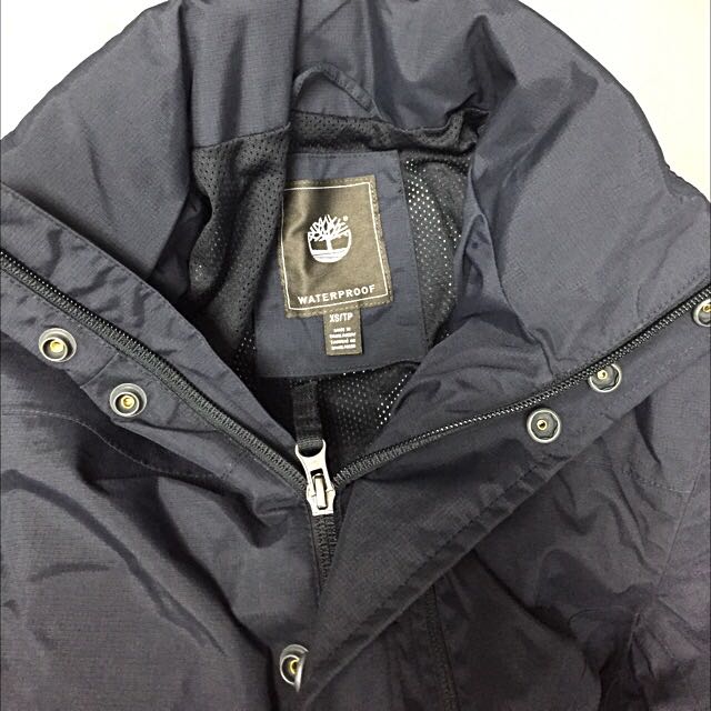 timberland men's jacket black