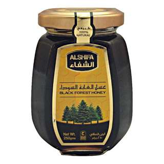 honey al shifa black forest honey 250g 100% pure and natural