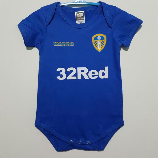 2016 17 Leeds United Away Romper Babies Kids Babies Apparel On Carousell