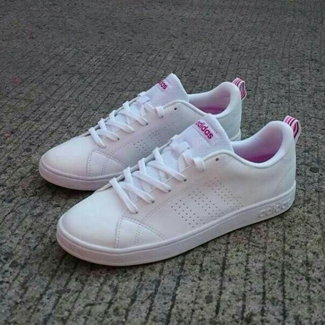 adidas neo advantage pink