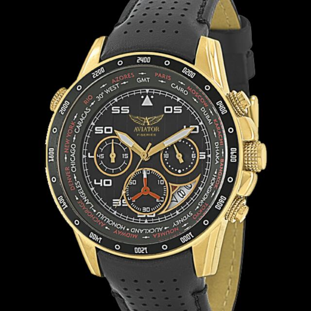 AVIATOR WATCH F SERIES AVW7770G116 ORIGINAL AND SEALED BRAND NEW