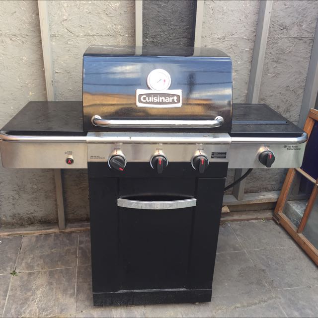 Cuisinart Bbq With Cover And Propane Kitchen Appliances on Carousell