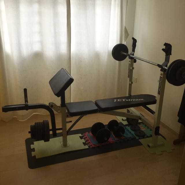Heavy Duty JetStream Weight Bench Sports Equipment Exercise
