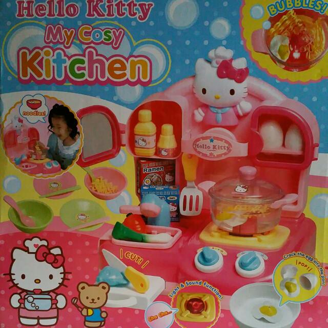 Hello Kitty My Cosy Kitchen Toys Games Bricks Figurines On