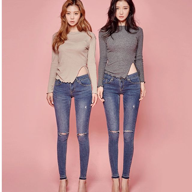chuu jeans korea