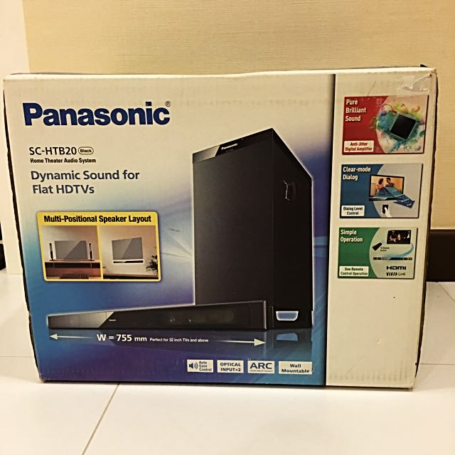 panasonic sound bar price
