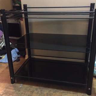Glass Shelf Cart