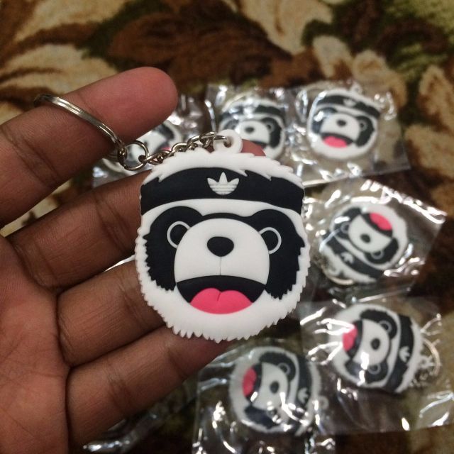 NOV SALE INSTOCK ADIDAS JEREMY SCOTT PANDA KEYCHAIN